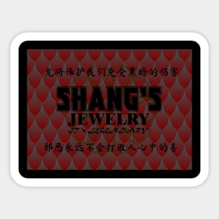 Shang Jewelry Sticker